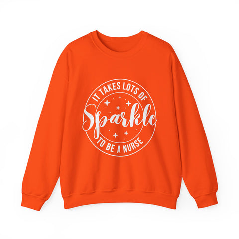Sparkle Nurse Unisex Heavy Blend™ Crewneck Sweatshirt