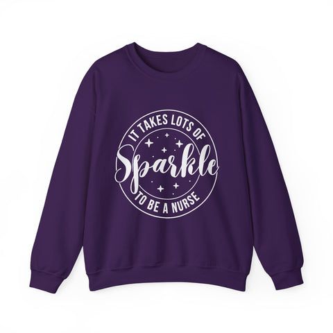Sparkle Nurse Unisex Heavy Blend™ Crewneck Sweatshirt