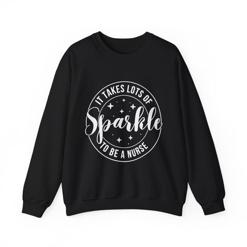 Sparkle Nurse Unisex Heavy Blend™ Crewneck Sweatshirt
