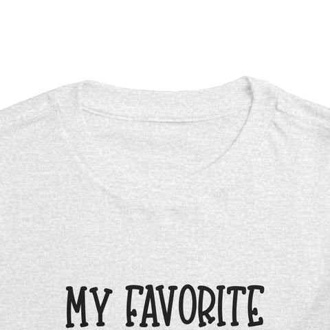 My Favorite Veteran is My Grandma - Toddler Short Sleeve Tee