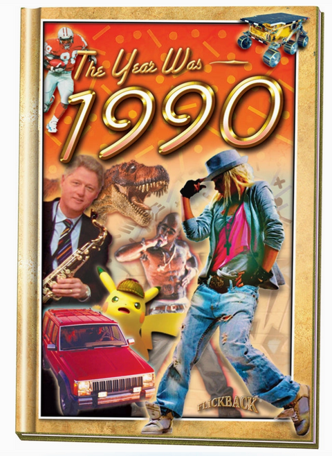 The Year Was 1990 - Hardcover MiniBook