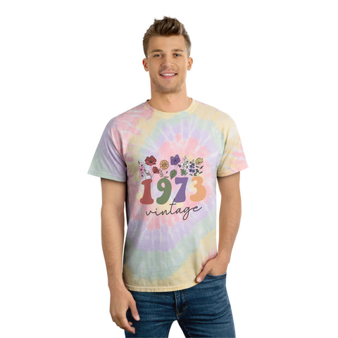 1973 Vintage Tie-Dye Tee, Nostalgia Shirt
