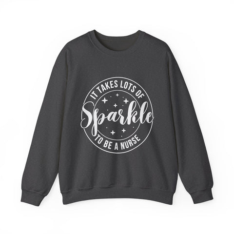 Sparkle Nurse Unisex Heavy Blend™ Crewneck Sweatshirt