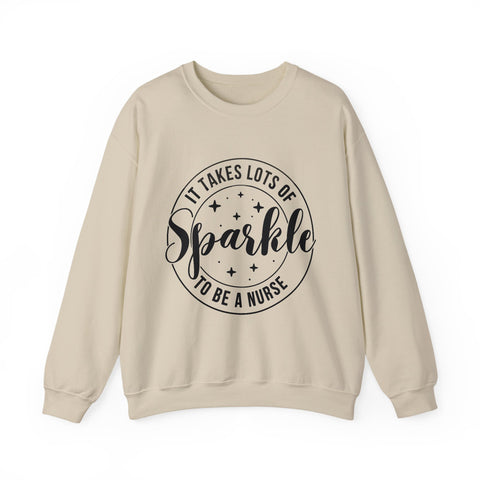 Sparkle Nurse Unisex Heavy Blend™ Crewneck Sweatshirt