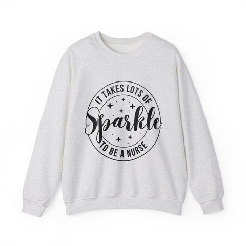 Sparkle Nurse Unisex Heavy Blend™ Crewneck Sweatshirt