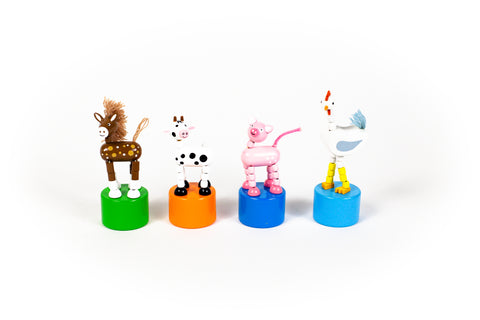 Farm Friends Push Puppets