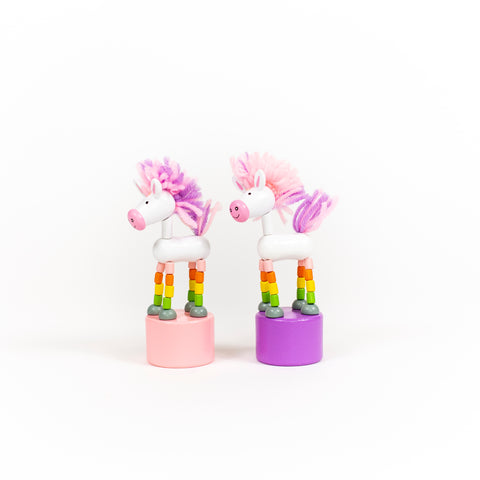 Unicorn Push Puppets