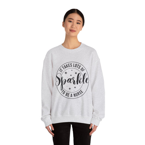 Sparkle Nurse Unisex Heavy Blend™ Crewneck Sweatshirt