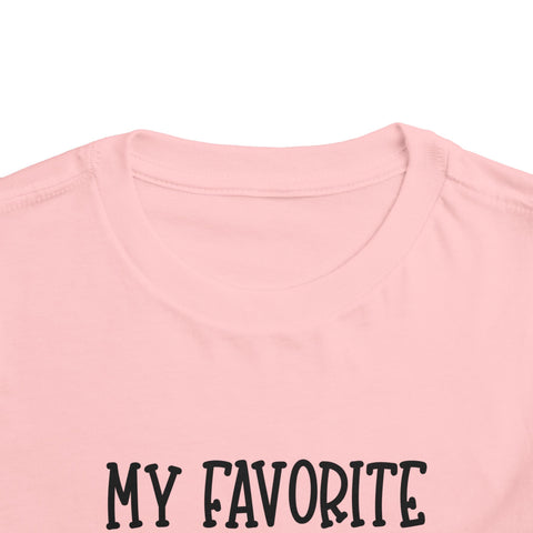 My Favorite Veteran is My Grandma - Toddler Short Sleeve Tee