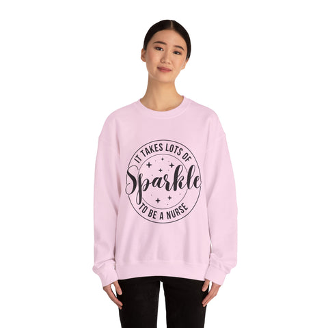 Sparkle Nurse Unisex Heavy Blend™ Crewneck Sweatshirt