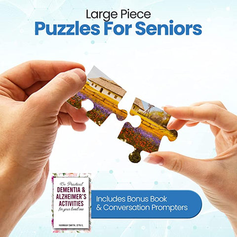 Assistex Dementia Puzzle 16 Large Pieces Jigsaw – Country Home