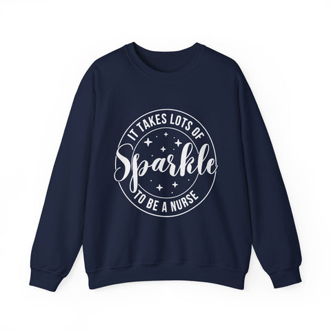Sparkle Nurse Unisex Heavy Blend™ Crewneck Sweatshirt