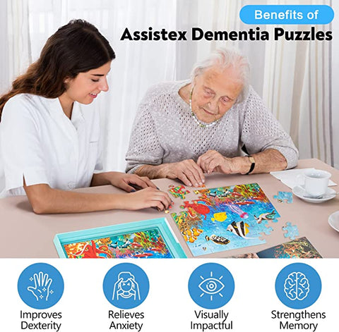Assistex Dementia Puzzle 36 Large Pieces Jigsaw – Ocean Life