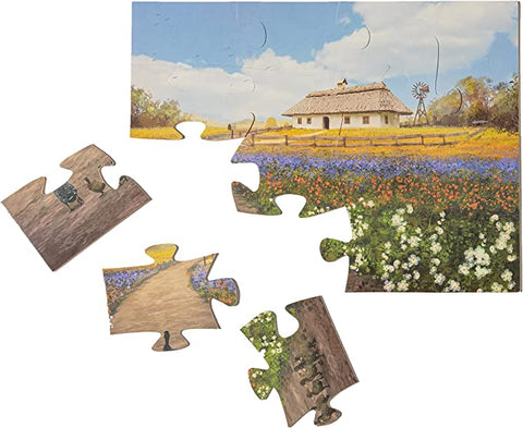 Assistex Dementia Puzzle 16 Large Pieces Jigsaw – Country Home