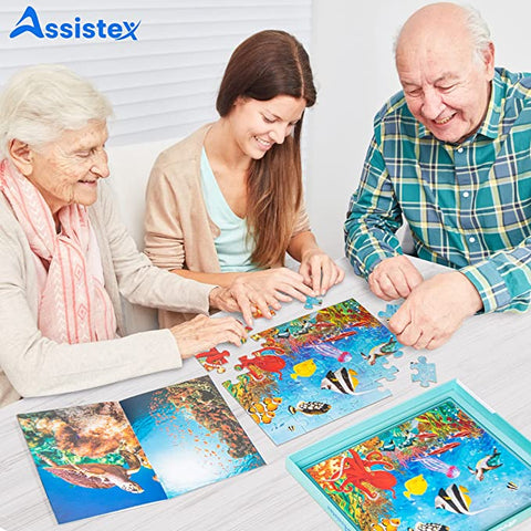 Assistex Dementia Puzzle 36 Large Pieces Jigsaw – Ocean Life
