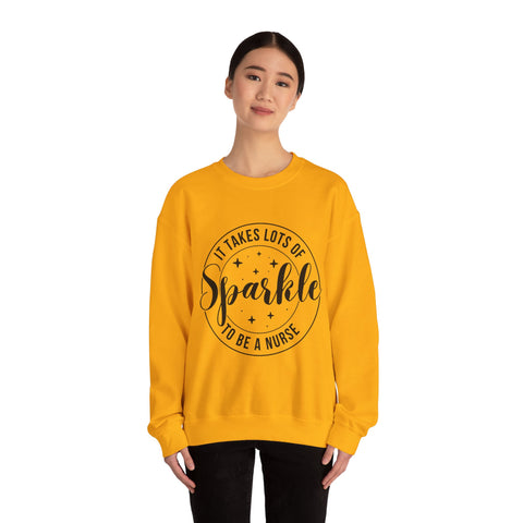 Sparkle Nurse Unisex Heavy Blend™ Crewneck Sweatshirt