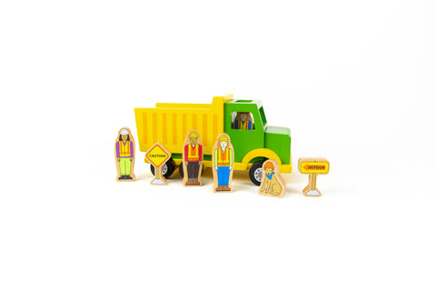 Construction Crew Magnetic Truck