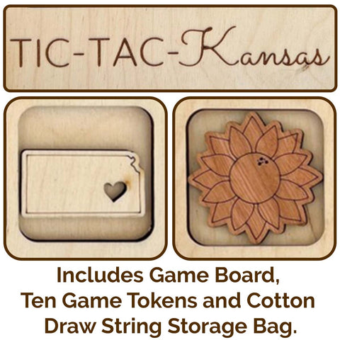 State Busy Bottle with State Tic Tac Toe Combo Kit