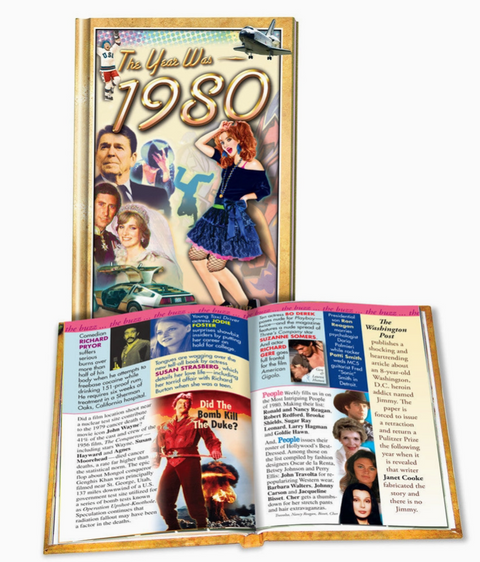 The Year Was 1980 - Hardcover MiniBook