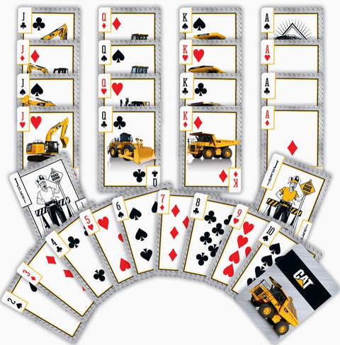 Caterpillar (CAT) Playing Cards