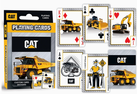 Caterpillar (CAT) Playing Cards
