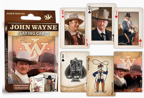 John Wayne Playing Cards