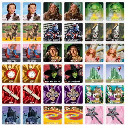 Wizard of Oz Matching Game