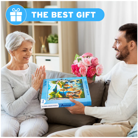 Assistex Dementia Puzzle 36 Large Pieces Jigsaw – Dog Days