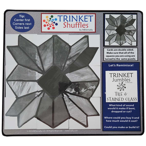 Trinket Jumbles - Tile & Stained Glass Puzzle Set