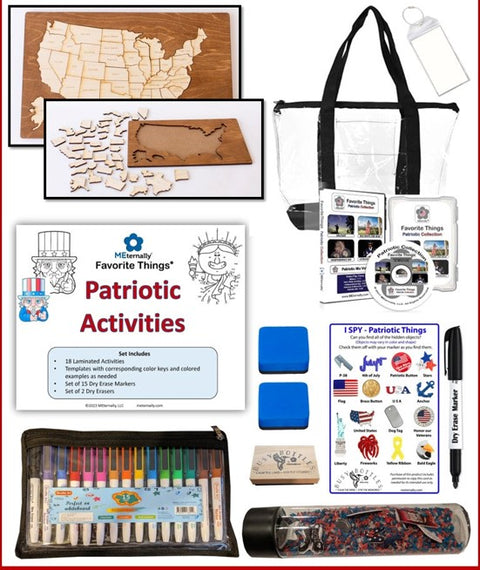 Deluxe MEGA Memory Kit - Patriotic