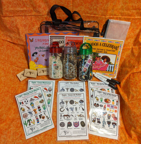 Mexico Books & Bottles Reminiscence Kit - Bilingual English/Spanish