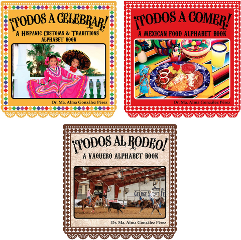 Alphabet Book Bundle - Bilingual English/Spanish