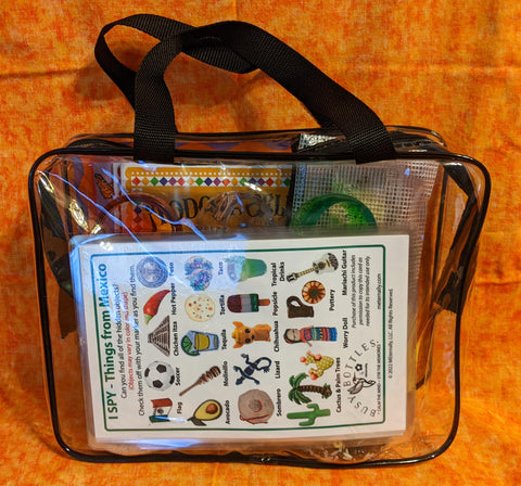 Mexico Books & Bottles Reminiscence Kit - Bilingual English/Spanish