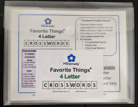 4 Letter Crossword Puzzle Collection