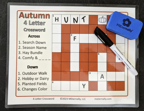 4 Letter Crossword Puzzle Collection