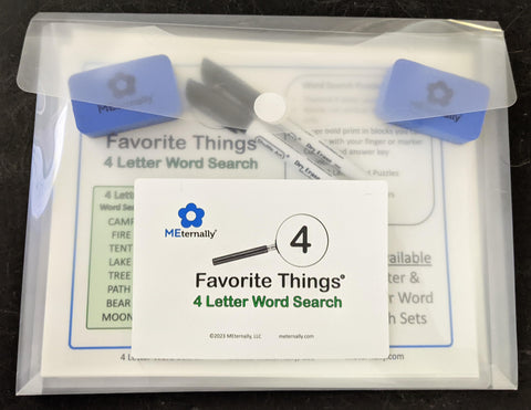 4 Letter Word Search Puzzle Collection