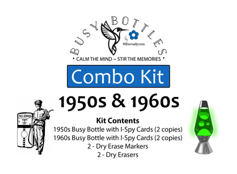 Busy Bottles Combo Kit - 1950s & 1960s