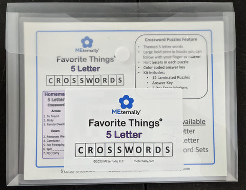 5 Letter Crossword Puzzle Collection