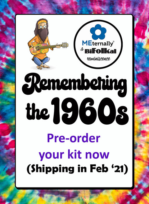 BiFolkal Remembering the 1960s Deluxe Kit (Includes the Favorite Things Reminiscence Kit)