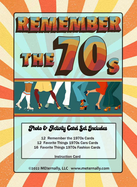 1970s Collection Photo/Activity Cards