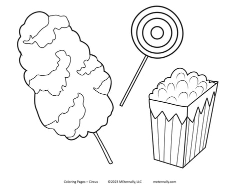 Coloring Pages - Circus