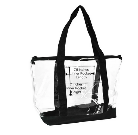 Clear Storage Tote (BiFolkal Replacement Bag)