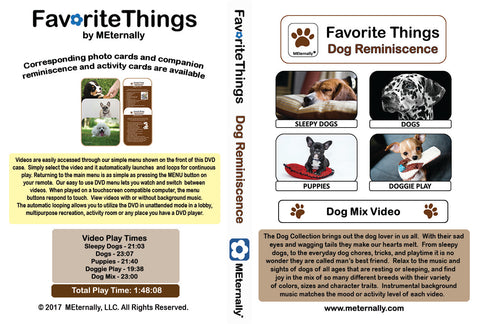 Reminiscence Therapy - Dogs DVD