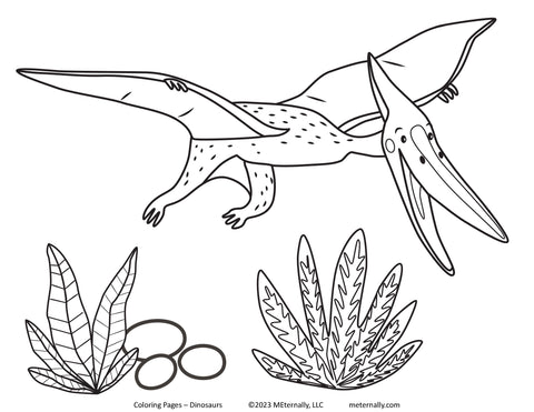 Coloring Pages - Dinosaur Pack