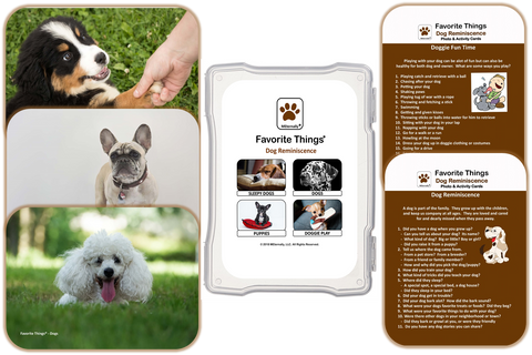 Reminiscence Therapy - Dog Collection Photo and Activity Cards