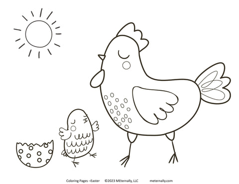 Coloring Pages - Easter Pack
