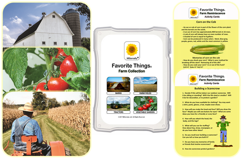 Reminiscence Therapy - Farm DVD & Photo/Activity Cards Kit