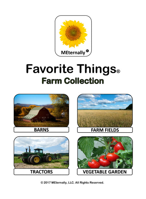 Library/Facility Pack - Reminiscence Therapy - Farm DVD & Photo/Activity Cards Kit