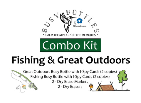 Busy Bottles Combo Kit -  Great Outdoors & Fishing