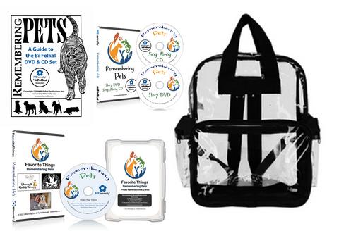 Library/Facility Kit - FULL KIT Remembering Pets in Backpack